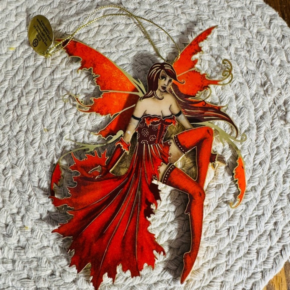 Red Fairy Ornament - Picture 1 of 3